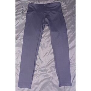 Layer8 Women's Dark Gray Quick Dry Ankle Crop‎ Active Leggings, Small